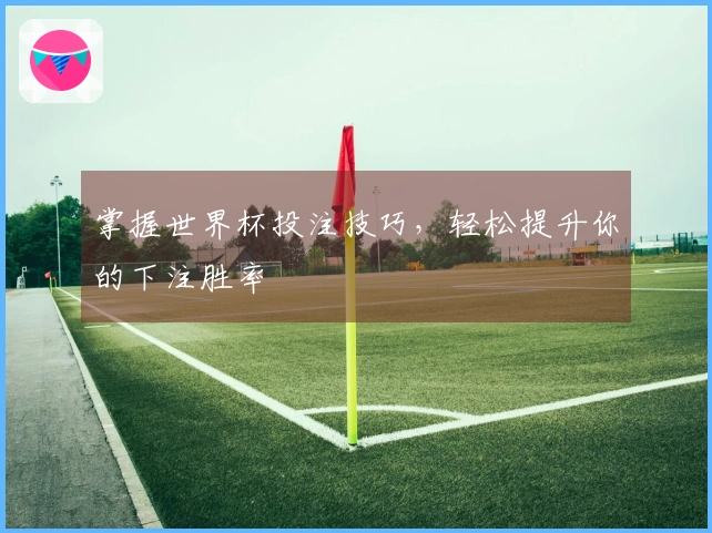 掌握世界杯投注技巧，轻松提升你的下注胜率